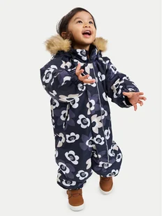 Reima Kombinezon zimowy Lappi 5100129C Czarny Regular Fit - Kombinezony dla dzieci - miniaturka - grafika 1