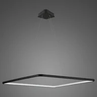 Lampy sufitowe - Lampa wisząca Ledowe Kwadraty No.1 in 3k czarna ściemnialna Altavola Design - miniaturka - grafika 1