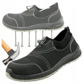 Obuwie robocze - Buty robocze Wsuwane Półbuty S1P z Noskiem odporne na Przebicie Lekkie 38 - miniaturka - grafika 1