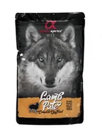 Mokra karma dla psów - Alpha Spirit LAMB PATE 100g Pasztet z jagnięciny SASZETKA dla psa - miniaturka - grafika 1