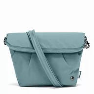 Torby podróżne - Torebka damska antykradzieżowa Pacsafe Citysafe CX Convertible Crossbody Econyl Fresh Mint miętowy - miniaturka - grafika 1
