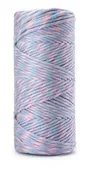 Zabawki kreatywne - Sznurek bawełniany 3mm 100m róż-nieb-fiolet - Dalprint - miniaturka - grafika 1