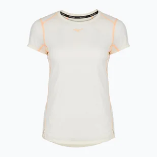 Koszulka do biegania damska Mizuno DryAeroFlow Tee pristine - Koszulki sportowe damskie - miniaturka - grafika 1