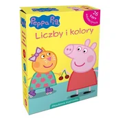 Książki edukacyjne - Świnka Peppa. Liczby i kolory. Akademia bystrzaka - miniaturka - grafika 1