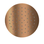 Akcesoria do armatury i ceramiki - Excellent Głowica prysznicowa 25 cm okrągła slim, miedziany szczotkowany - miniaturka - grafika 1