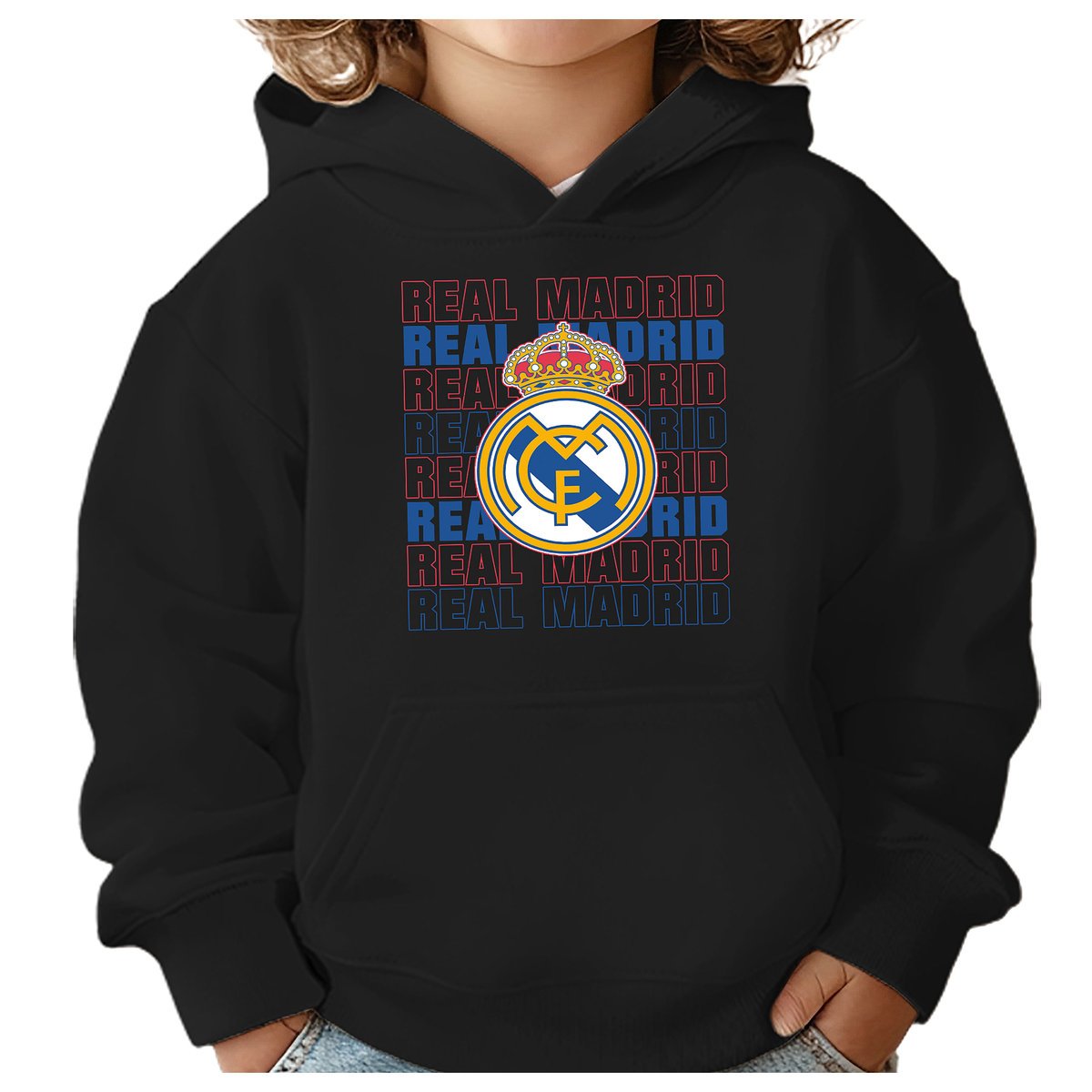 BLUZA DZIECIĘCA REAL MADRYT KLUB PIŁKARSKI 104 DLA DZIEWCZYNKI CHŁOPCA