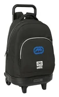 Plecaki - Safta ECKO UNLTD. Duży plecak na kółkach, kompaktowy, zdejmowany, idealny dla dzieci w różnym wieku, wygodny i wszechstronny, jakość i wytrzymałość, 33 x 22 x 45 cm, Czarny (Black), M, Casual - miniaturka - grafika 1