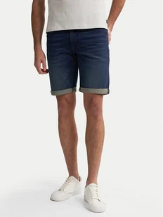 Petrol Industries Szorty jeansowe M-ROS-SHO001 Granatowy Slim Fit - Spodenki męskie - miniaturka - grafika 1