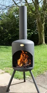 Paleniska ogrodowe - BONFEU KOMINEK OGRODOWY BONSELO CZARNY - miniaturka - grafika 1