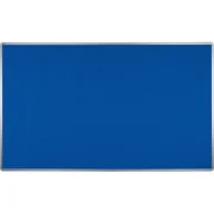 Tablice i flipcharty - ekoTAB Tablica tekstylna ekoTAB w aluminiowej ramie, 200x120 cm, niebieska 535124 - miniaturka - grafika 1