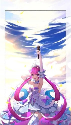 Plakat Anime Manga HoloLIVE holo_384 A2 (custom)