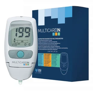 BSI MultiCareIn Urządzenie do pomiarów 3 w 1 do pomiarów glukozy, cholesterolu i trójglicerydów - Glukometry i akcesoria dla diabetyków - miniaturka - grafika 4