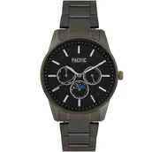 Zegarki męskie - Czarny męski zegarek z bransoleta PACIFIC X0088-04 - miniaturka - grafika 1