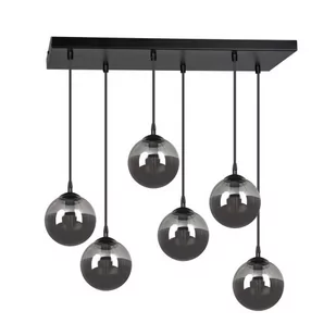 Emibig COSMO 6 BL GRAFIT 712/6 lampa wisząca 6x40W/E14 IP20 712/6 - Lampy sufitowe - miniaturka - grafika 1