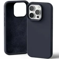 Etui i futerały do telefonów - Etui MERCURY Silicone do Apple iPhone 16 Pro Granatowy - miniaturka - grafika 1