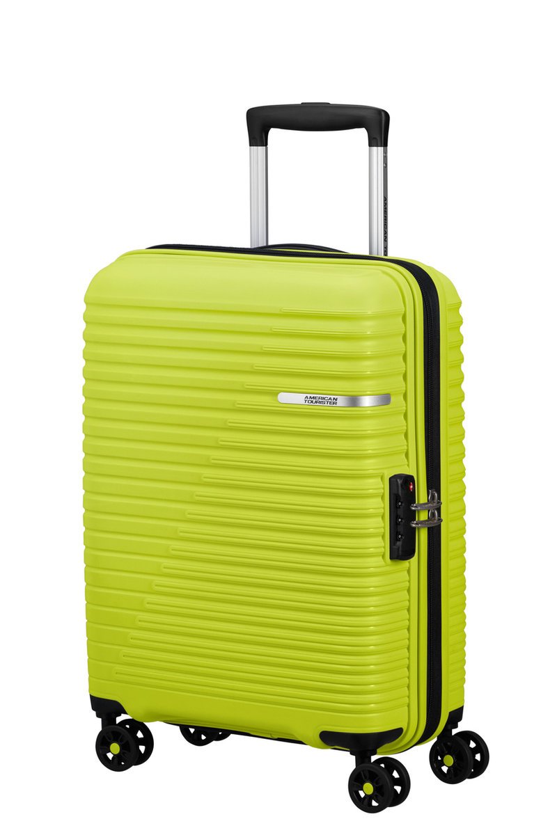 Walizka Kabinowa American Tourister Liftoff 55Cm Powiększana Limonkowa