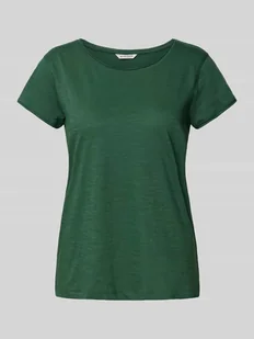 T-shirt o kroju regular fit z czystej bawełny - Koszulki i topy damskie - miniaturka - grafika 1