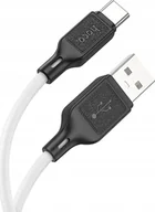Kable USB - Kabel USB Hoco HOCO kabel USB A do Typ C 3A X90 1 m biały - miniaturka - grafika 1