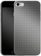 Etui i futerały do telefonów - Smartfon silikonowe etui na telefon Dot Grid grey Apple iPhone 6 - miniaturka - grafika 1