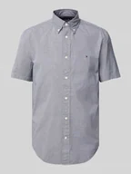 Koszule męskie - Koszula casualowa o kroju regular fit z czystej bawełny - miniaturka - grafika 1