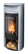 Piece wolnostojące - ABX Piec na drewno BERON I04 C - Beton - miniaturka - grafika 1
