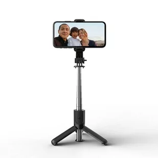TECH-PROTECT L02S WIRELESS SELFIE STICK TRIPOD BLACK - Selfie stick - miniaturka - grafika 3