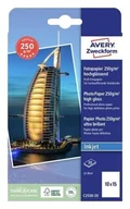 Papier do drukarek - Papier Avery fotograficzny Premium wysokobłyszczący, 250 g, 100 x 150 mm C2550-20 - miniaturka - grafika 1