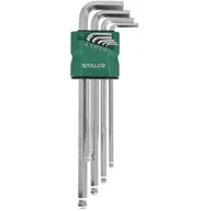 Klucze i nasadki - Zestaw kluczy sześciokątnych STALCO S-48366 (9 elementów) - miniaturka - grafika 1