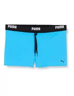 Kąpielówki męskie - PUMA logo men's swimming trunks Kąpielówki Mężczyźni, Energy Blue, XS - miniaturka - grafika 1