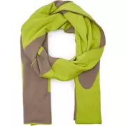 BOSS GREEN Dwustronny szal Acro_Scarf-X | z dodatkiem wełny