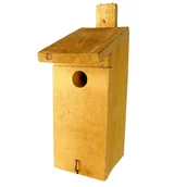 Klatki i wyposażenie dla ptaków - Budka lęgowa wróbel mazurek pleszka bogatka typ A - miniaturka - grafika 1