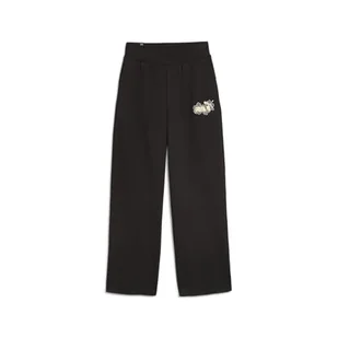 PUMA Damskie spodnie z dzianiny Ess+ Class Act Fl - Spodnie damskie - miniaturka - grafika 1