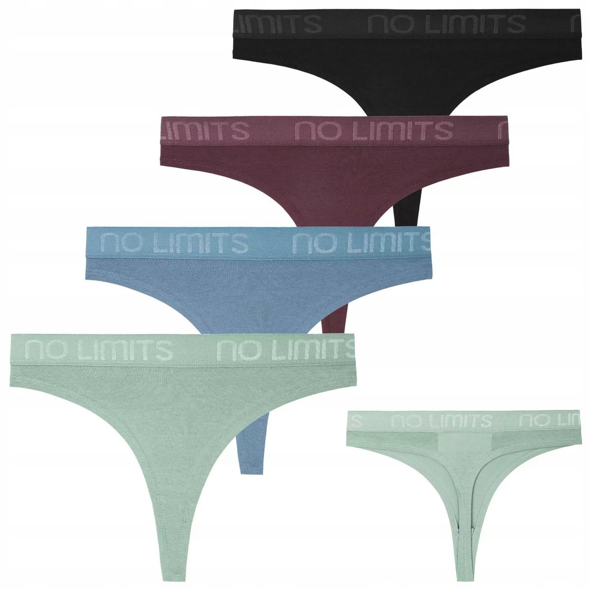 4X STRINGI DAMSKIE MAJTKI GŁADKIE BAWEŁNIANE ELASTYCZNE WYGODNE MORAJ M