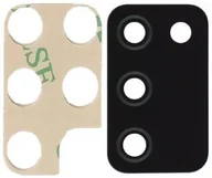 Części serwisowe do telefonów - SZYBKA OCZKO KAMERY APARATU + KLEJ DO SAMSUNG A02s - miniaturka - grafika 1