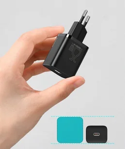 Baseus Super Si szybka ładowarka sieciowa Quick Charge 3.0 Power Delivery 25W 3A + Kabel USB Typ C - USB Typ C 3A 1m czarny (TZCCSUP-L01) - Kable USB - miniaturka - grafika 14