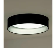 Lampy sufitowe - Duolla - LED Plafon ROLLER LED/24W/230V śr. 45 cm czarny/srebrny - miniaturka - grafika 1