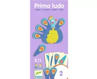 Gry planszowe - Eduludo PRIMO LUDO LICZBY DJ08366 Djeco - miniaturka - grafika 1