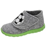 Kapcie damskie - Fischer Niemowlęta chłopcy Flexi Kapcie, szare, 21 EU, szary, 21 EU - miniaturka - grafika 1