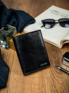 Rovicky Rewelacyjny Męski Portfel Rovicky Skóra Naturalna - Portfele - miniaturka - grafika 1
