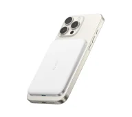 Powerbanki - Anker Nano MagGo A1665H21 5000mAh 20W MagSafe, QI2 Biały - miniaturka - grafika 1