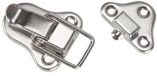 Adam Hall 1607 - Zamek przykręcany, średni, niklowany 1607 - Inne akcesoria muzyczne - miniaturka - grafika 1