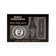 Zestawy kosmetyków męskich - Zestaw do brody Percy Nobleman Premium Beard Kit - miniaturka - grafika 1