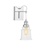 Lampy ścienne - LAMPA ŚCIENNA KINKIET LOFTOWY CHROMOWANY MOLETTI W1 - miniaturka - grafika 1
