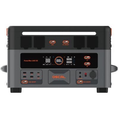 Stacja zasilania OSCAL Power Max 2400 SE 2400W Szary