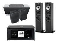 Kino domowe - NAD M10 V2 czarny + 603 S2 AE czarny + Pulse Flex 2i czarny + Pulse Sub+ czarny - miniaturka - grafika 1