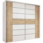 Szafy - Szafa Przesuwna 175 A18 Skąpski Meble Craft Złoty, Grafit, 215 cm - miniaturka - grafika 1