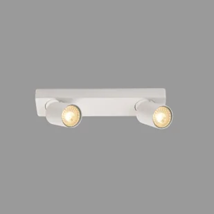Searchlight Reflektor lampa sufitowa, biały, 2-punktowa, aluminium, GU10 - Lampy sufitowe - miniaturka - grafika 1