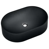 Umywalki - Axis Umywalka OLIB 60 nablatowa granitowa grafitowy - miniaturka - grafika 1