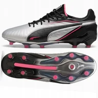 Piłka nożna - Buty Puma KING Ultimate FG/AG 108303-02 szary 44 - miniaturka - grafika 1