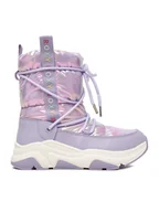 Buty dla dziewczynek - Roxy Śniegowce CEO-AVO-296-128 Fioletowy - miniaturka - grafika 1